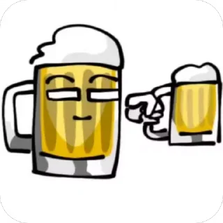 🍺 emoji Медовое_Пиво Telegram sticker 10 of 24