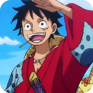 🍖 emoji Luffy @onepiecestickers0 Telegram sticker 5 of 96