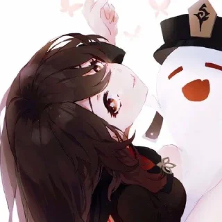 🌟 emoji Hu tao Telegram sticker 19 of 58