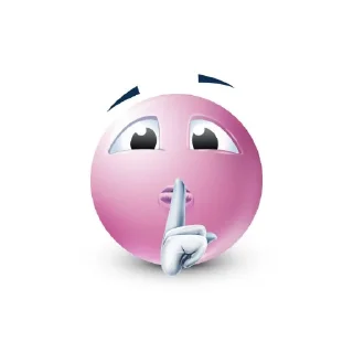 👄 emoji Розовая Telegram sticker 21 of 27