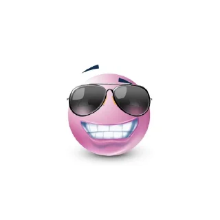 👓 emoji Розовая Telegram sticker 15 of 27