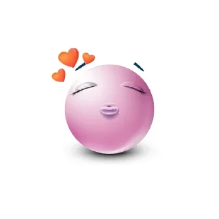 👍 emoji Розовая Telegram sticker 18 of 27