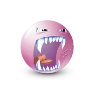 👄 emoji Розовая Telegram sticker 24 of 27