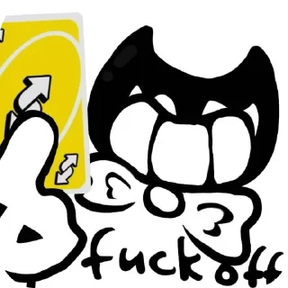 🐦 emoji Bendy and Boris (by @Moon_loonun ) Telegram sticker 16 of 120