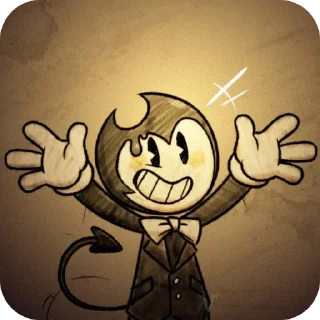 📖 emoji Bendy and Boris (by @Moon_loonun ) Telegram sticker 15 of 120