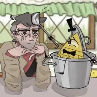 ⚠️ emoji гад треугольный Telegram sticker 18 of 87