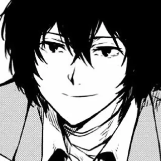 🥢 emoji Osamu Dazai Telegram sticker 12 of 120