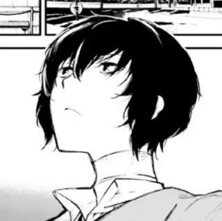 🥢 emoji Osamu Dazai Telegram sticker 22 of 120