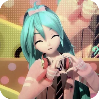 🎤 emoji Miku Hatsune!!💿
@Nyashk000 Telegram sticker 18 of 60