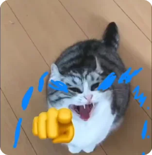 😹 emoji Комары и ко Telegram sticker 7 of 50