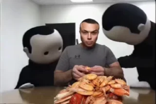 🦐 emoji ВІДЕОНАЛІПКИ ВІД МІХУНЧИКП2 Telegram sticker 12 of 120