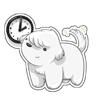 🙂 emoji Бобик Telegram sticker 5 of 10