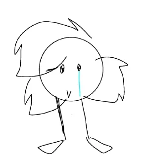 😢 emoji Пушистик Telegram sticker 15 of 19