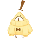 Sticker from Bill Cipher