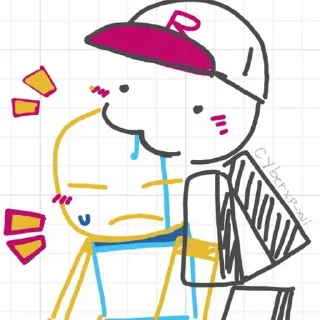 🌟 emoji noob x guest (*´˘`*) Telegram sticker 12 of 67