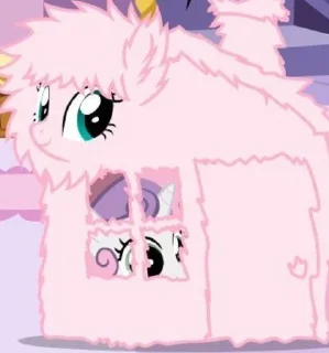 💕 emoji Флаффи Пафф('Мел одобрила') Telegram sticker 23 of 57