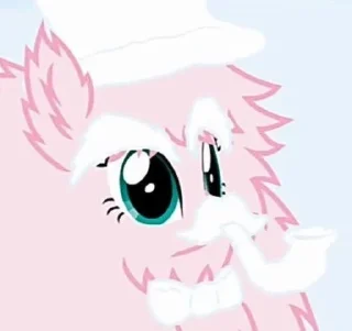 💞 emoji Флаффи Пафф('Мел одобрила') Telegram sticker 16 of 57