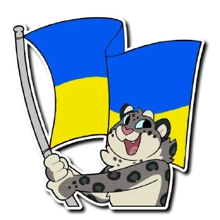 Sticker from УкрСнеп — @furryukrainecult
