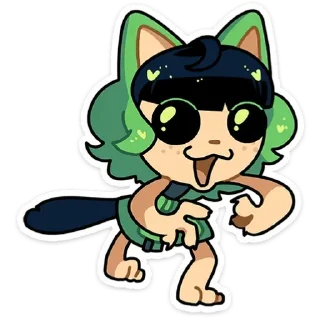 🙂 emoji Кислая Кошечка Telegram sticker 19 of 120