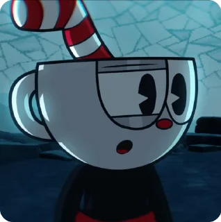 🌟 emoji Cuphead [Indie Cross] @SubSticks @fStikBot Telegram sticker 5 of 75