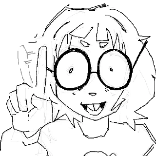 ☝️ emoji пеинтовое молоко (@sagibukuro) Telegram sticker 9 of 35