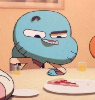 Sticker from Gumball Watterson
