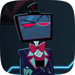 Sticker from БОЛЬШЕ ⇨ @CLOOBHUB ВОКС ОТЕЛЬ ХАЗБИН VOX HAZBIN ТГ