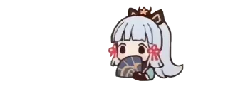 ⭐️ emoji Аяка by @tuchka_com Telegram sticker 15 of 120
