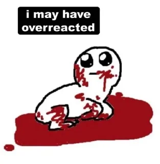 😶 emoji going feral by sheo Telegram sticker 22 of 36