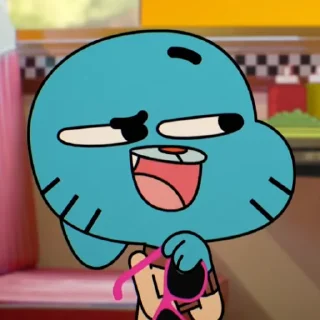 😏 emoji Gumball | Dyssal Telegram sticker 14 of 112