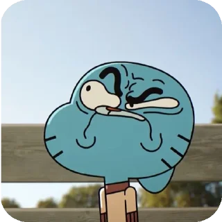 🤨 emoji Gumball • @Earth928B Telegram sticker 16 of 45