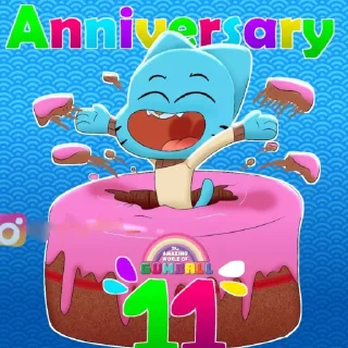 🎂 emoji Gumball | Dyssal Telegram sticker 22 of 112
