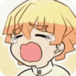 🌟 emoji zenitsu agatsuma~ Telegram sticker 14 of 17