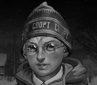 😳 emoji Виртуальная новелла "Зайчик"💀🐰 Telegram sticker 24 of 53
