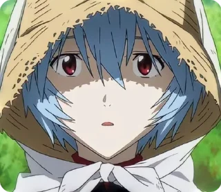 😧 emoji ♡Ayanami Rei♡ Telegram sticker 21 of 43