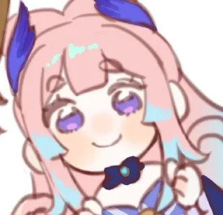 💗 emoji Kokomi Telegram sticker 17 of 53