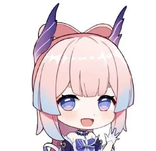 🐬 emoji Kokomi Telegram sticker 20 of 53