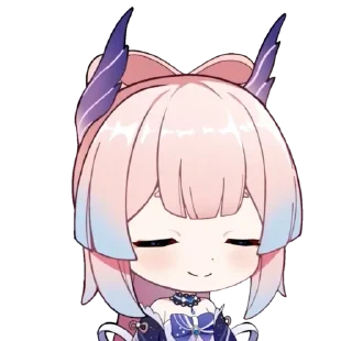 🐬 emoji Kokomi Telegram sticker 19 of 53