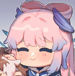 💗 emoji Kokomi Telegram sticker 7 of 53
