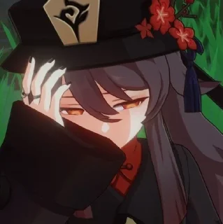 ⚰ emoji ху тао @milaskinsco Telegram sticker 17 of 61