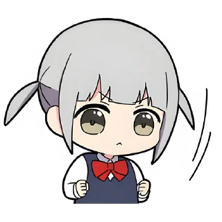 😐 emoji Вежливая-тян @nyasticks Telegram sticker 9 of 41