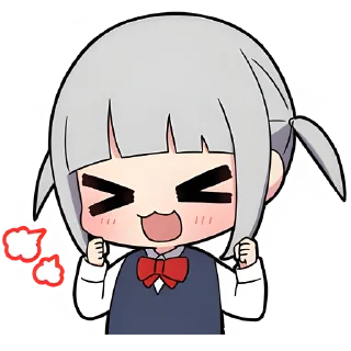 😡 emoji Вежливая-тян @nyasticks Telegram sticker 21 of 41