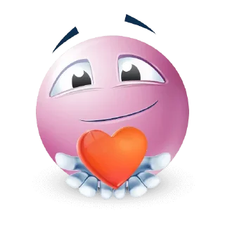 ❤️ emoji життєві пікчі (pink edition) Telegram sticker 19 of 111