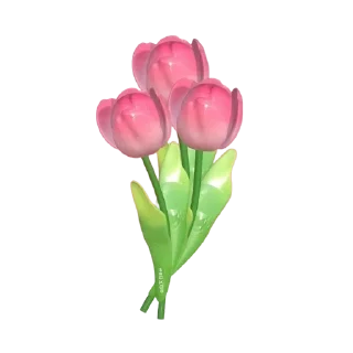 🌷 emoji Pink stickers Telegram sticker 3 of 35