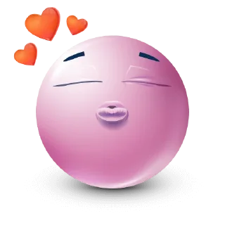 😘 emoji життєві пікчі (pink edition) Telegram sticker 18 of 111
