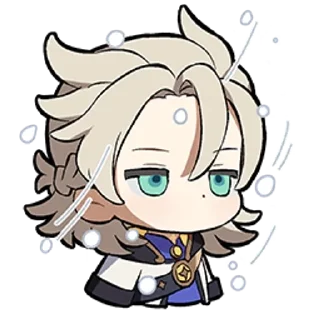 ⭐ emoji Albedo ≈ @wujsed Telegram sticker 9 of 59