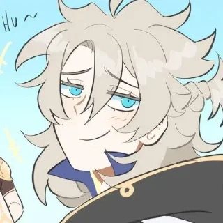 🥯 emoji ⌗ albedo ༄ Telegram sticker 12 of 90