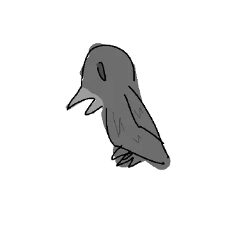 🐦‍⬛ emoji Всратыши Telegram sticker 7 of 13