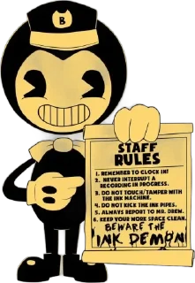 Sticker from Bendy