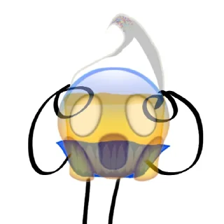😱 emoji Кекс Telegram sticker 10 of 41